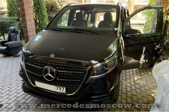 Удлинение рельс под столик для Mercedes V-Class W447 2025